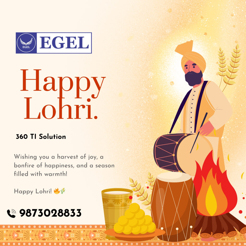 🎉🌾 Happy Lohri from Egel Software! 🌾🎉